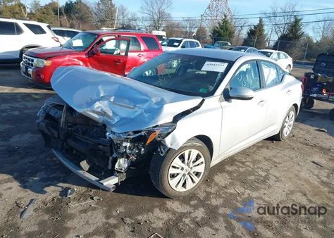 2023 Nissan Sentra S Xtronic Cvt z USA, uszkodzony, nr VIN 3N1AB8BV0PY227939